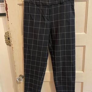 Classic Black Checkered Pants